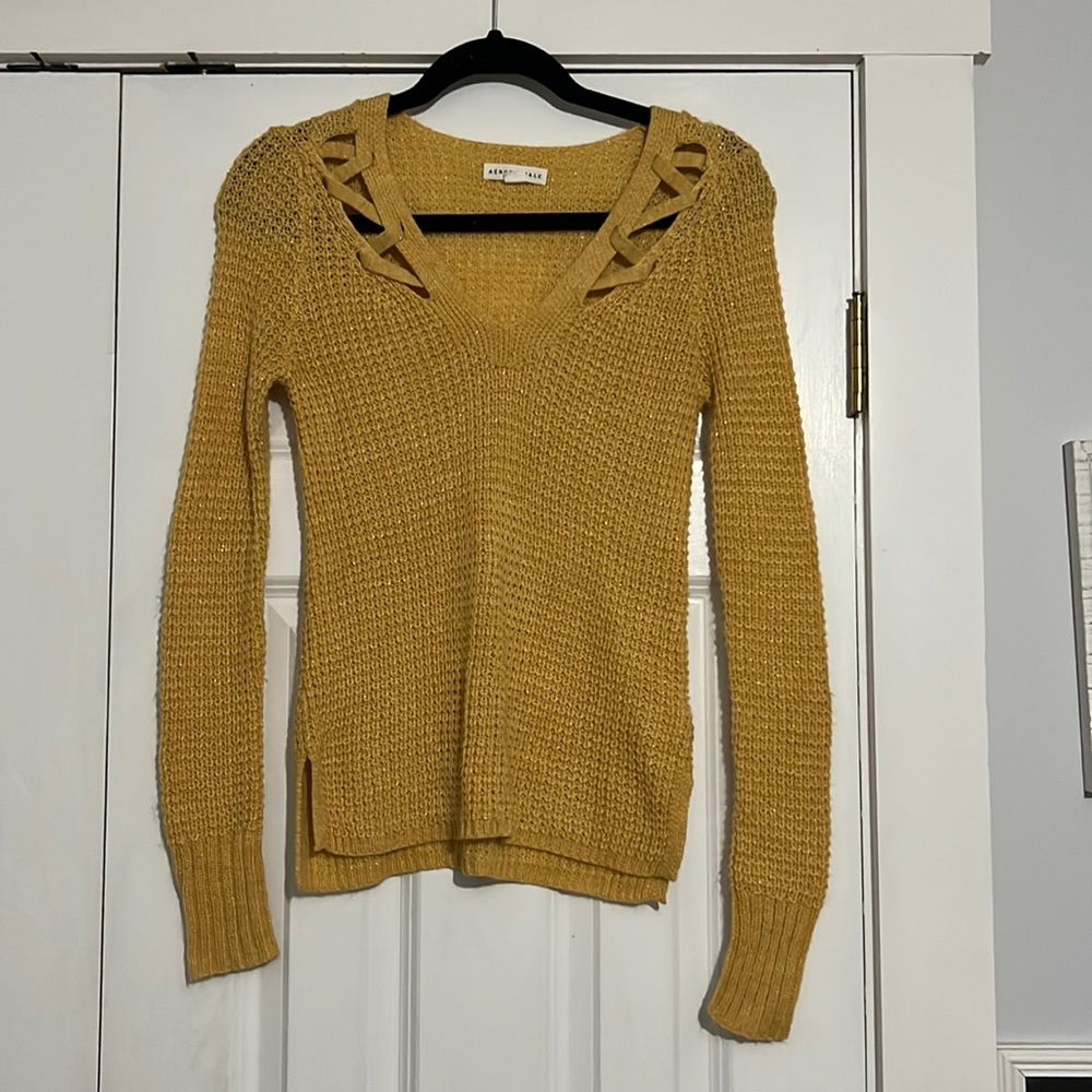 Aeropostal womens size XS long sleeve sweater